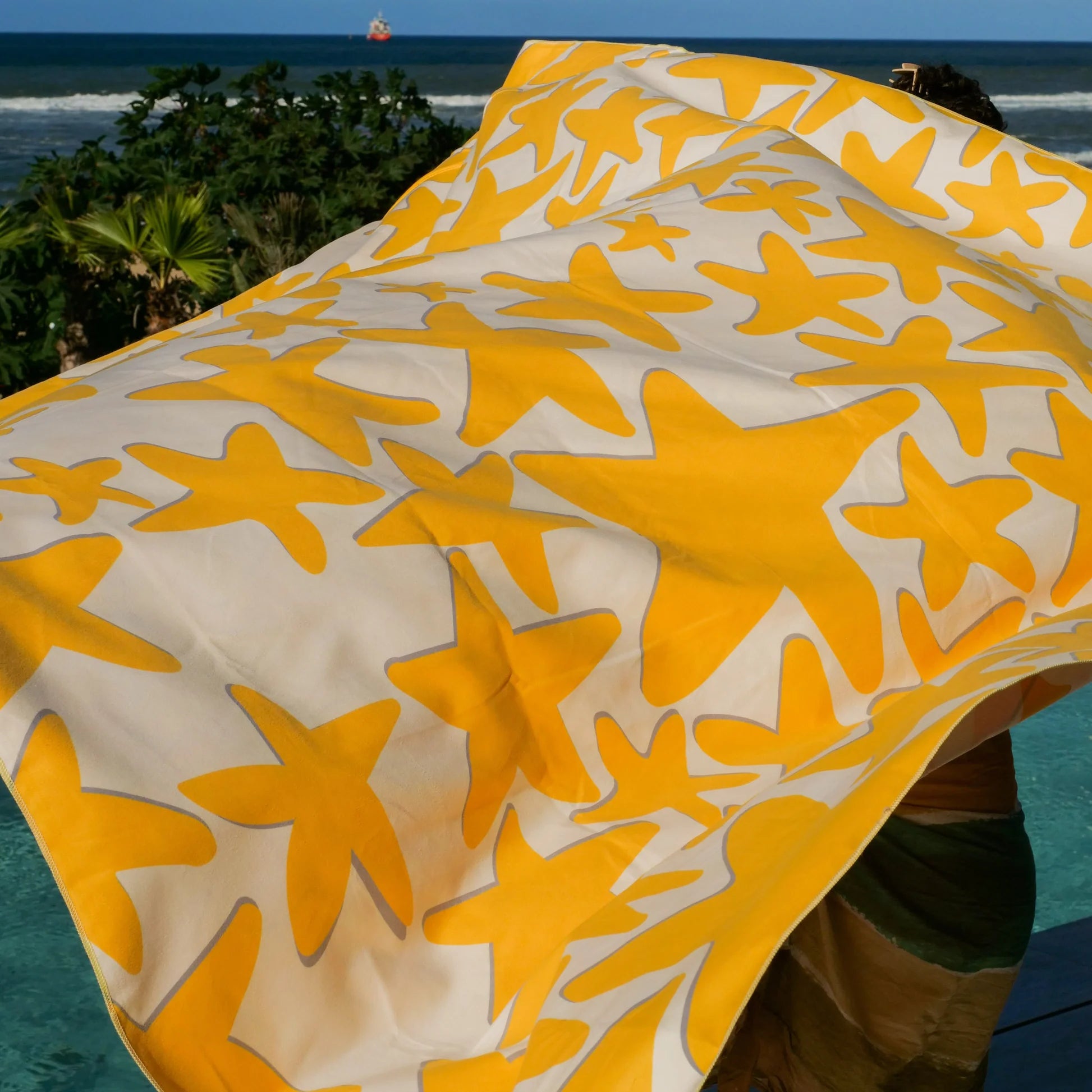 Serviette de plage XXL à séchage rapide – Sans sable