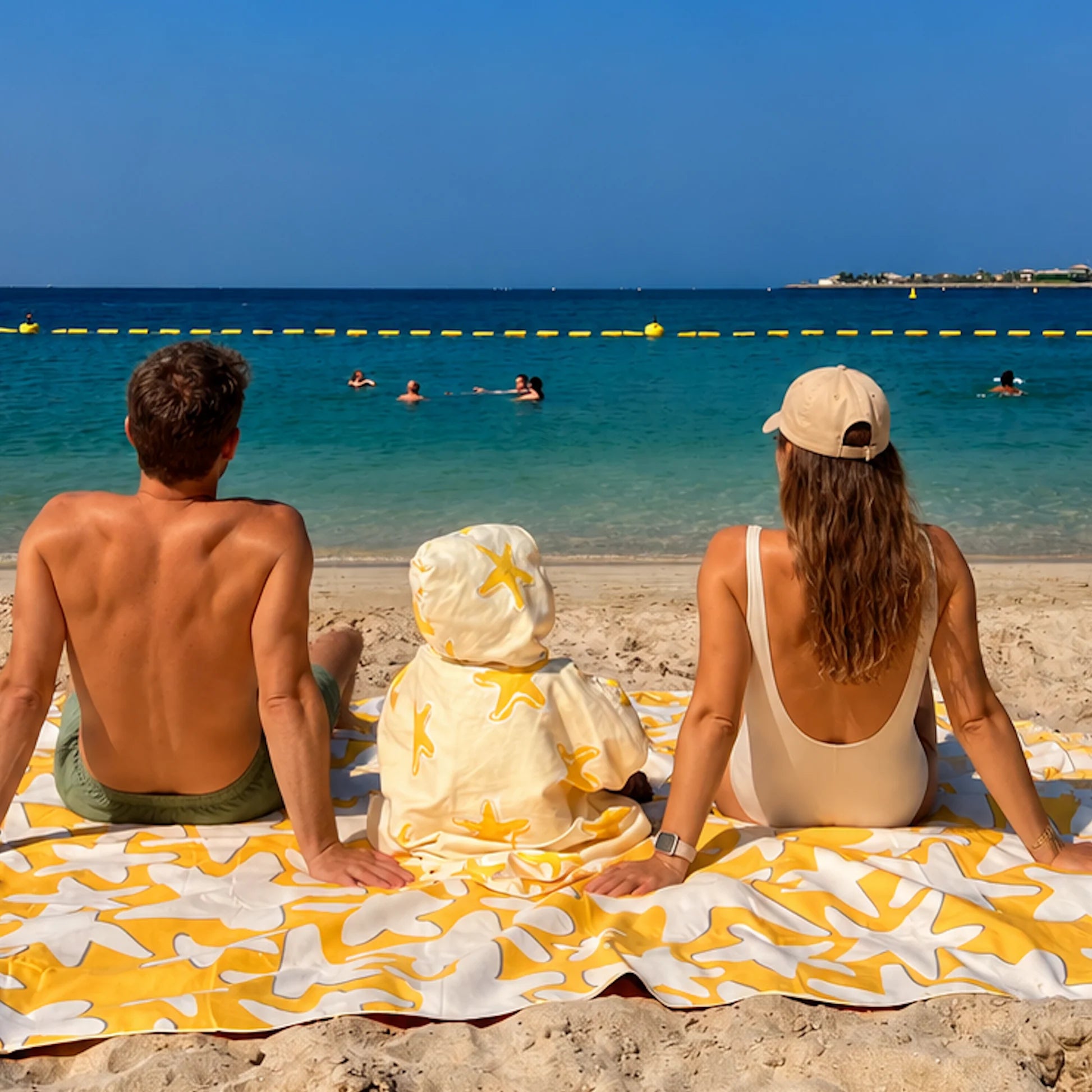 Serviette de plage XXL à séchage rapide – Sans sable