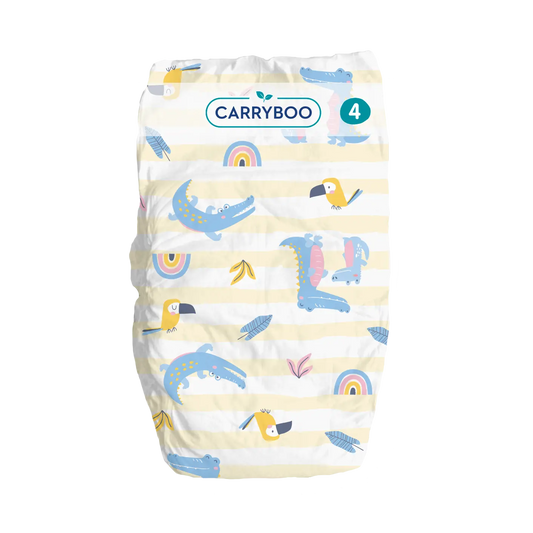 CARRYBOO-Couches Bébé écologiques T3 (5-9 Kg) x 54 pièces - Image #2