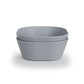 Lot de 2 bols de vaisselle carrés - Gris - Image #1