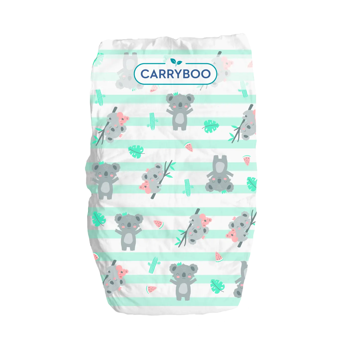 CARRYBOO-Couches bébé écologiques T2 (3-6 Kg) x 56 pièces - Image #4