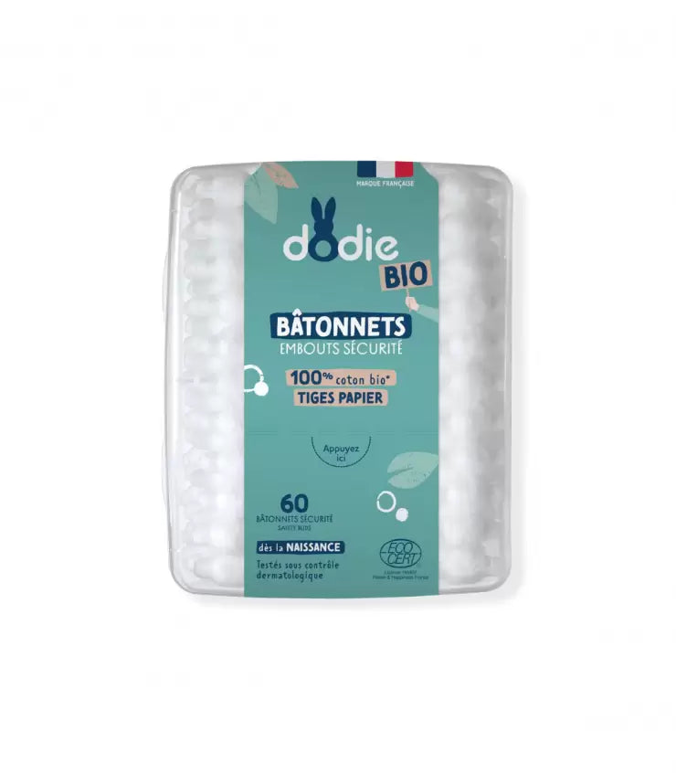 DODIE BATONNETS BÉBÉ BIO GOTS X60