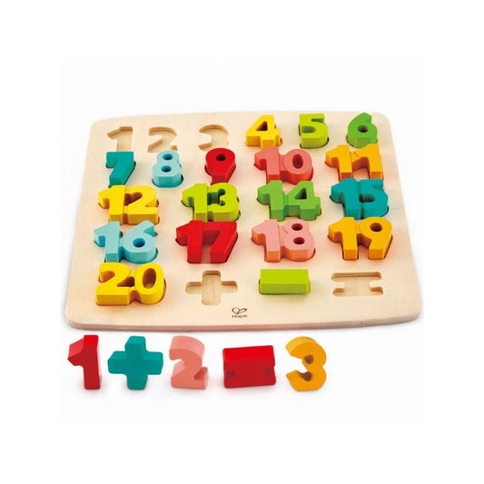 HAPE - CHIFFRES PUZZLE EN BOIS