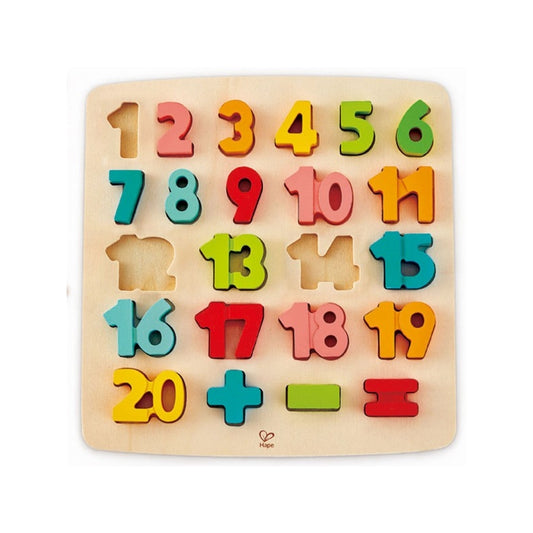 HAPE - CHIFFRES PUZZLE EN BOIS