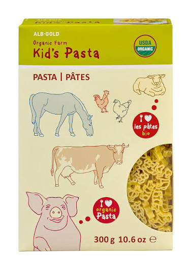 Pâtes bio pour enfants – Ferme