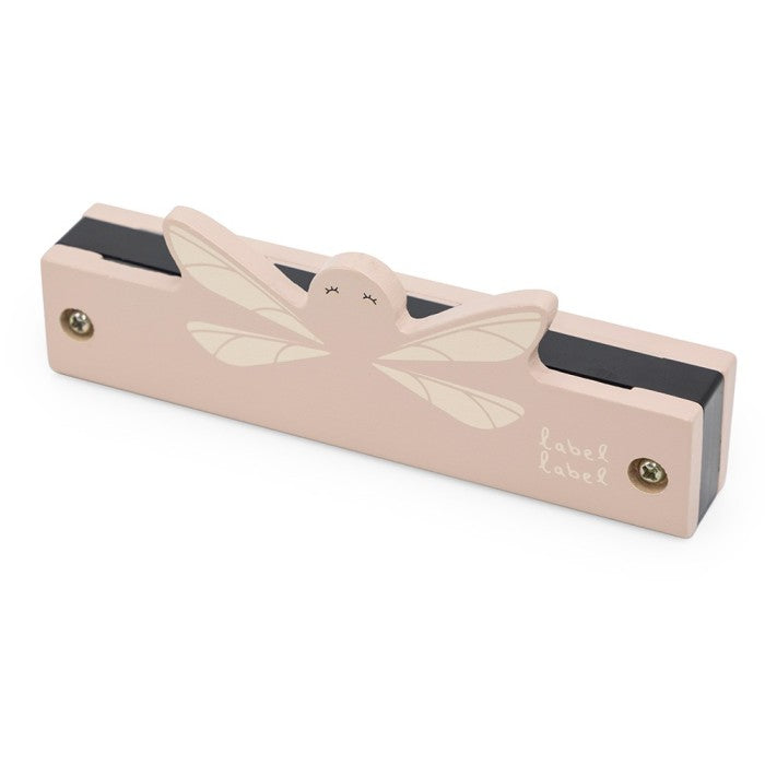 Harmonica en bois - Rose