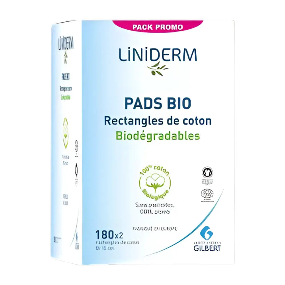 LOT DE 2 COTON PADS BIO – GILBERT