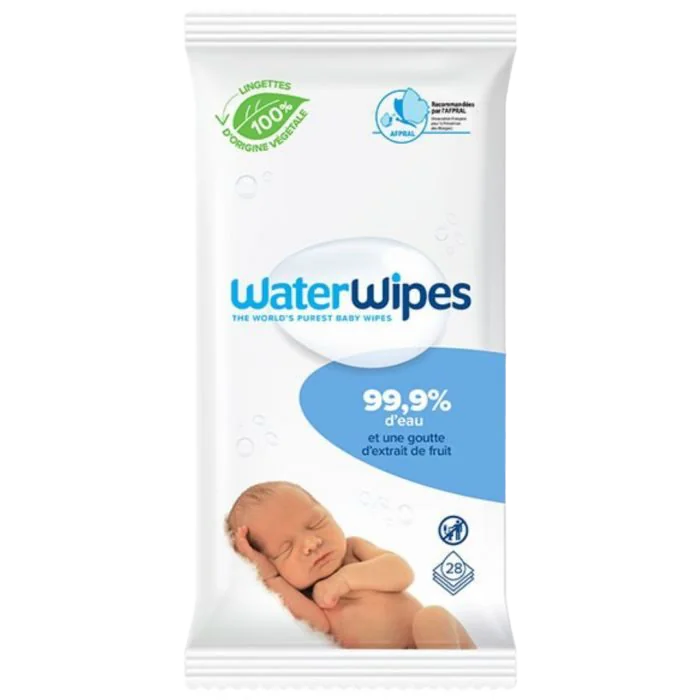 Lingettes Bébe Waterwipes x28
