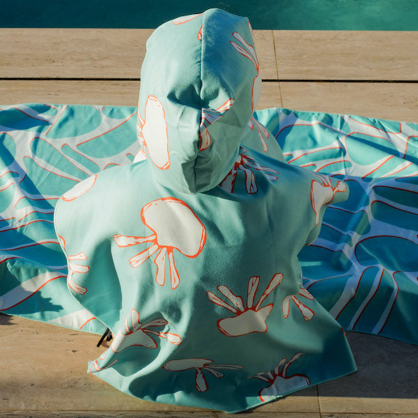 Poncho Enfant Séchage Rapide Sans Sable – Palaos
