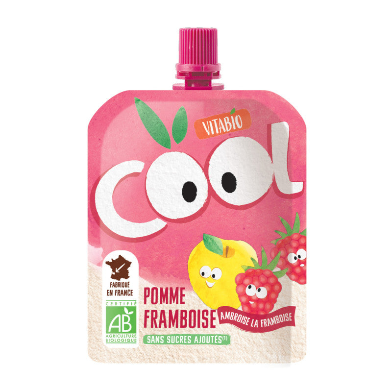 Vitabio COOL FRUITS Pomme Framboise 4x 90g