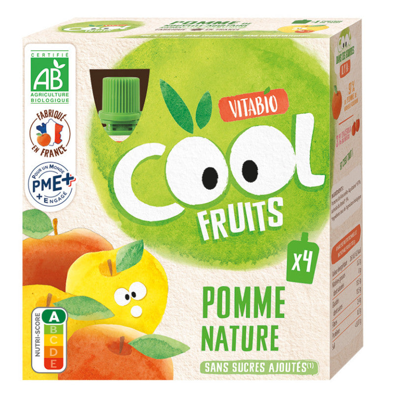 Vitabio COOL FRUITS Pomme 4x 90g