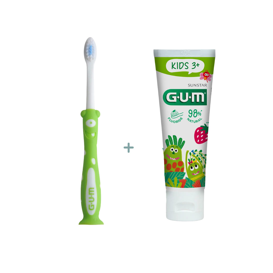 Kit Brosse & Dentifrice GUM