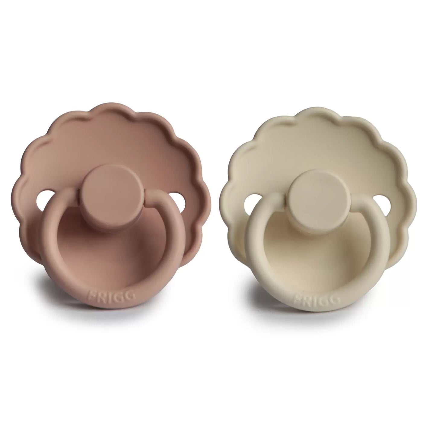 lot de 2 tétines Daisy en silicone - Blush / Cream taille 2 (6-18 mois)