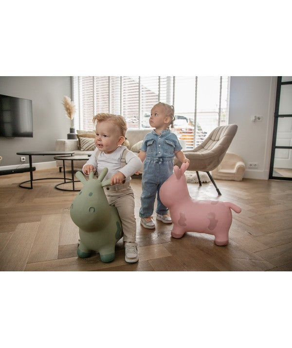 Animal Sauteur en Bois - Léopard