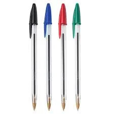 4 Stylo bic cristal