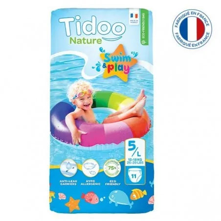 TIDOO CULOTTES DE BAIN TAILLE 5 XLL 12-18KG