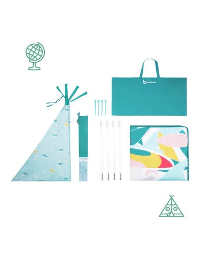 Tipi jungle Anti-UV pour Enfant Badabulle