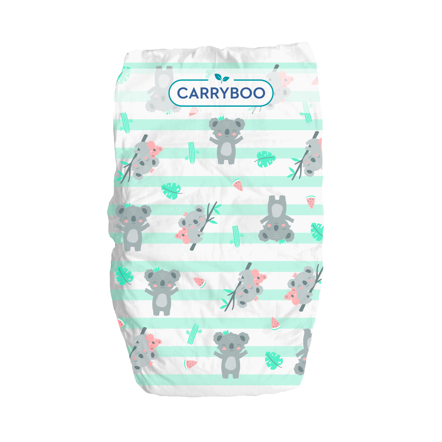 CARRYBOO-Couches Bébé écologiques T1 (2-5 Kg) x 27 pièces