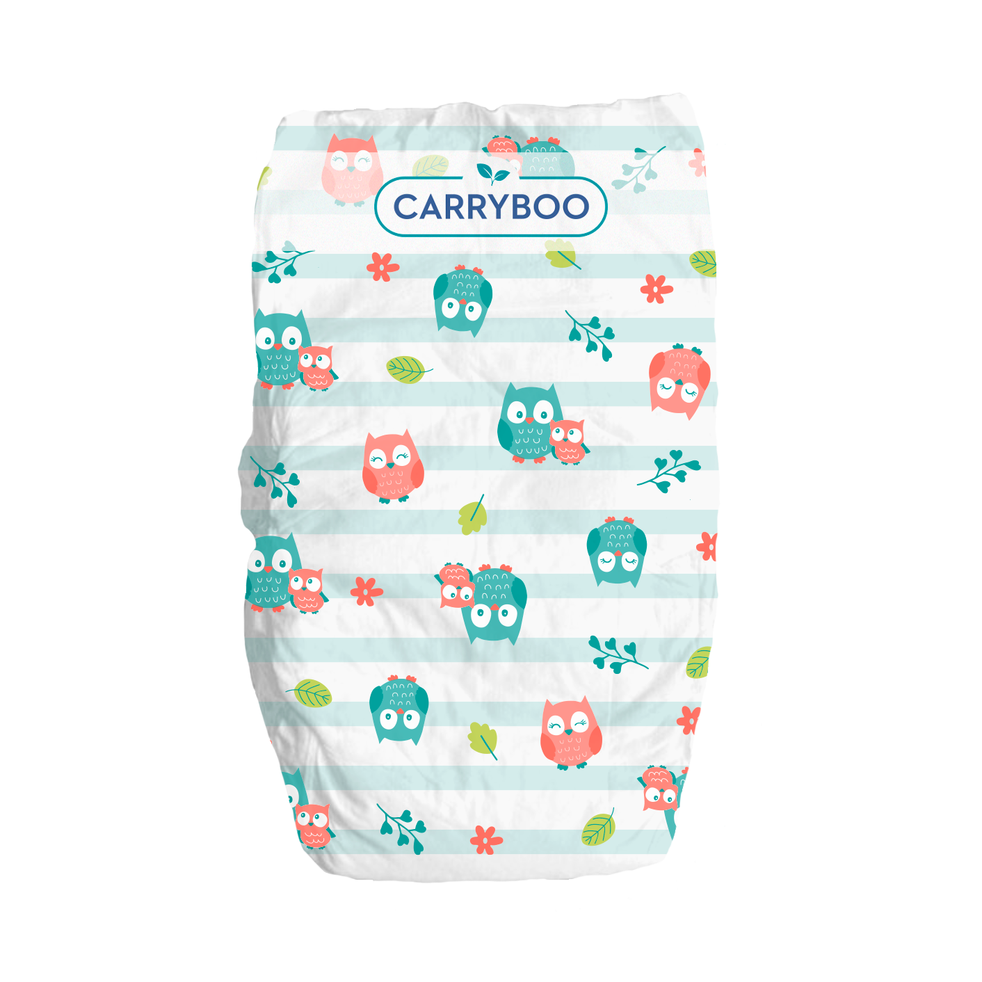 CARRYBOO-Couches Bébé écologiques T1 (2-5 Kg) x 27 pièces