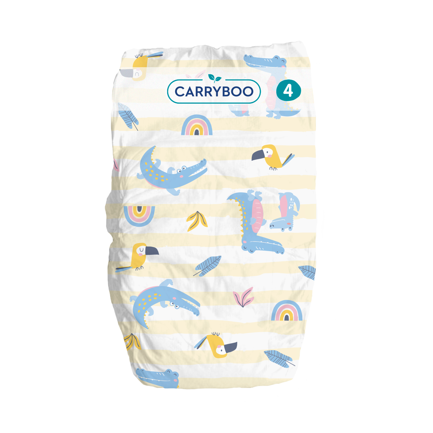 CARRYBOO-Couches Bébé écologiques T1 (2-5 Kg) x 27 pièces