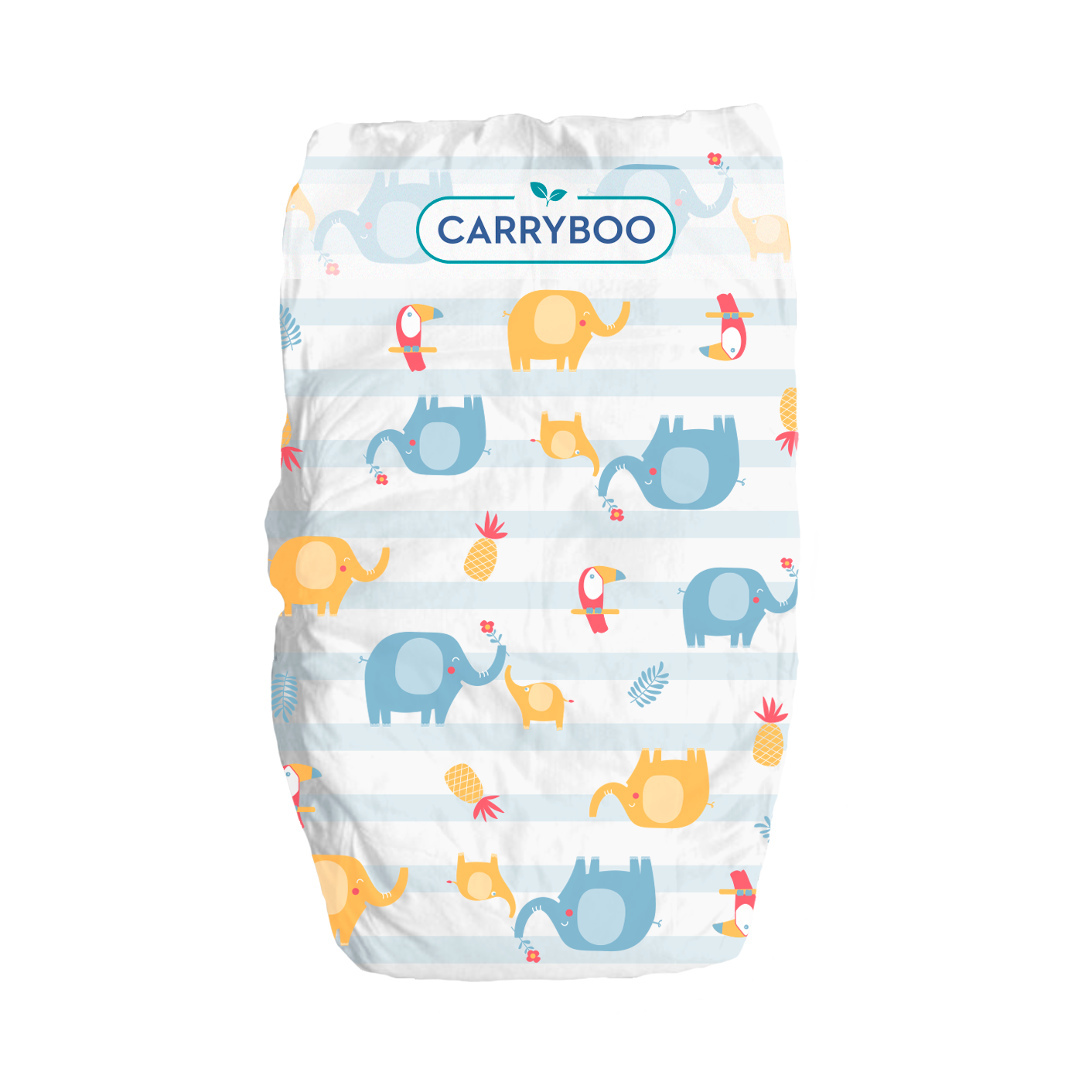 CARRYBOO-Couches Bébé écologiques T1 (2-5 Kg) x 27 pièces